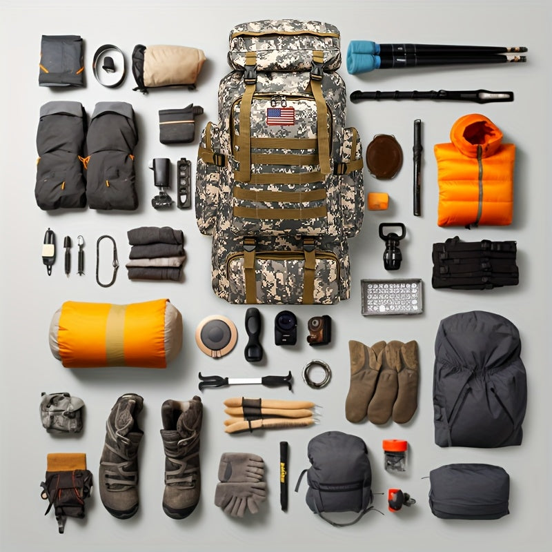 Outdoor Backpack for Camping and Hiking Adventure Enthusiasts - Parry's Picks