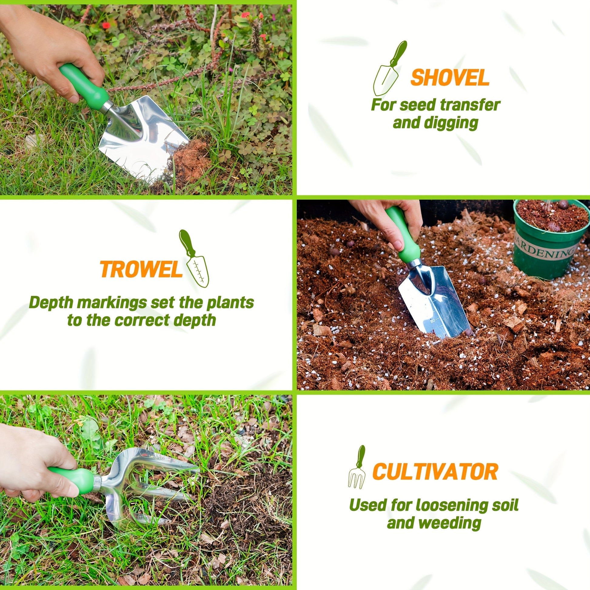 Essential Garden Tool Set with Organizer Bag for Gardening Enthusiasts - Parry's Picks