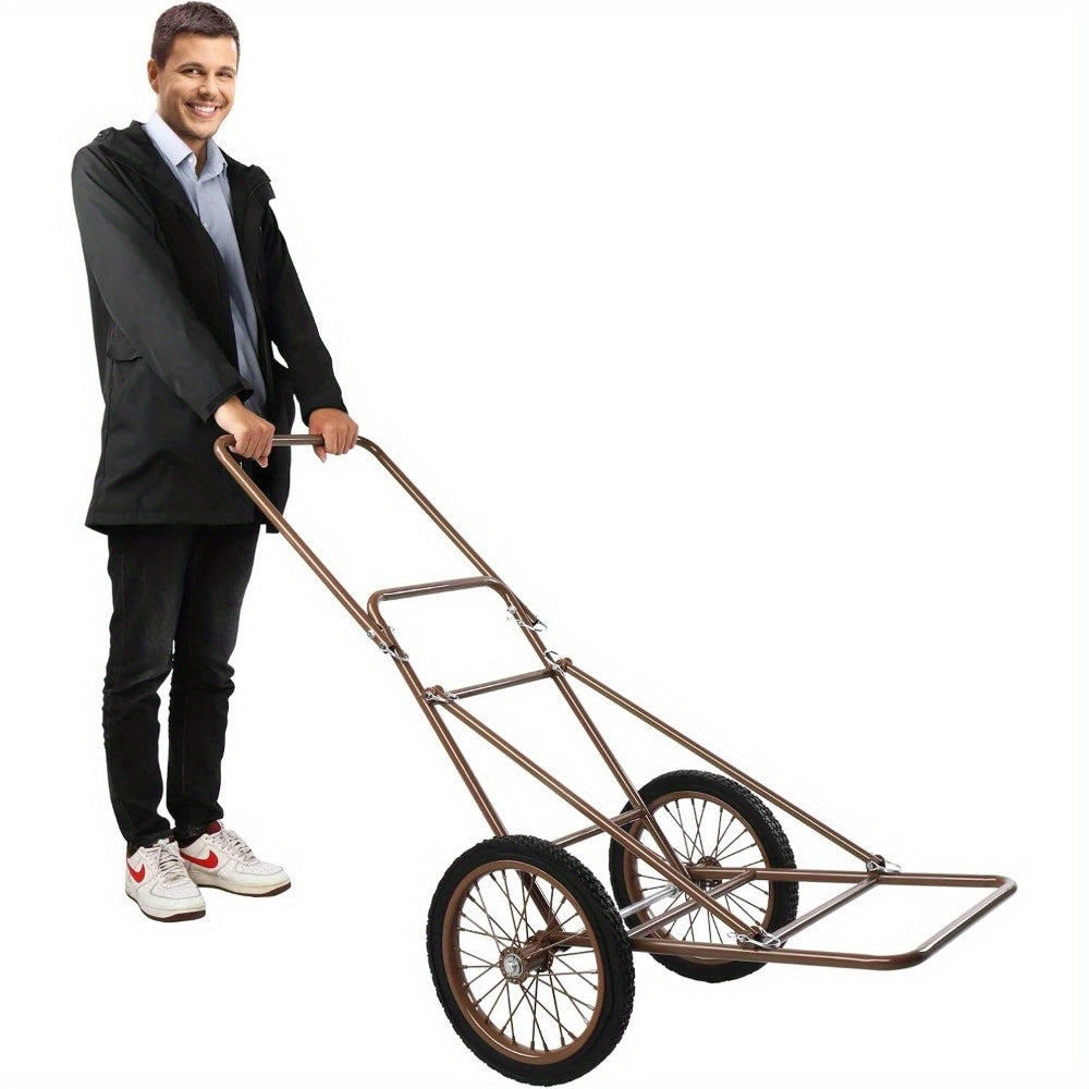 Folding Hunting Cart for Easy Transport and Heavy Loads