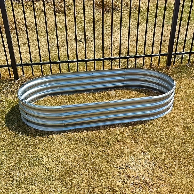 Galvanized Raised Garden Bed Kit for Outdoor Vegetables - Parry's Picks