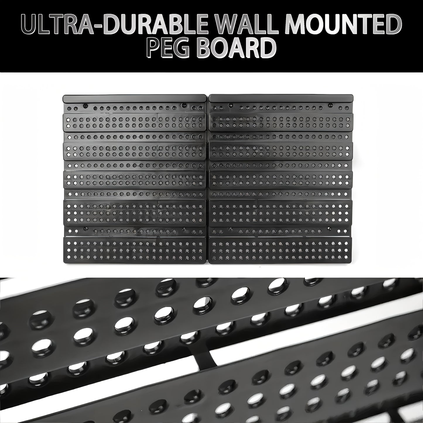 Wall-Mounted Storage Rack System for Tools and Hardware - Parry's Picks