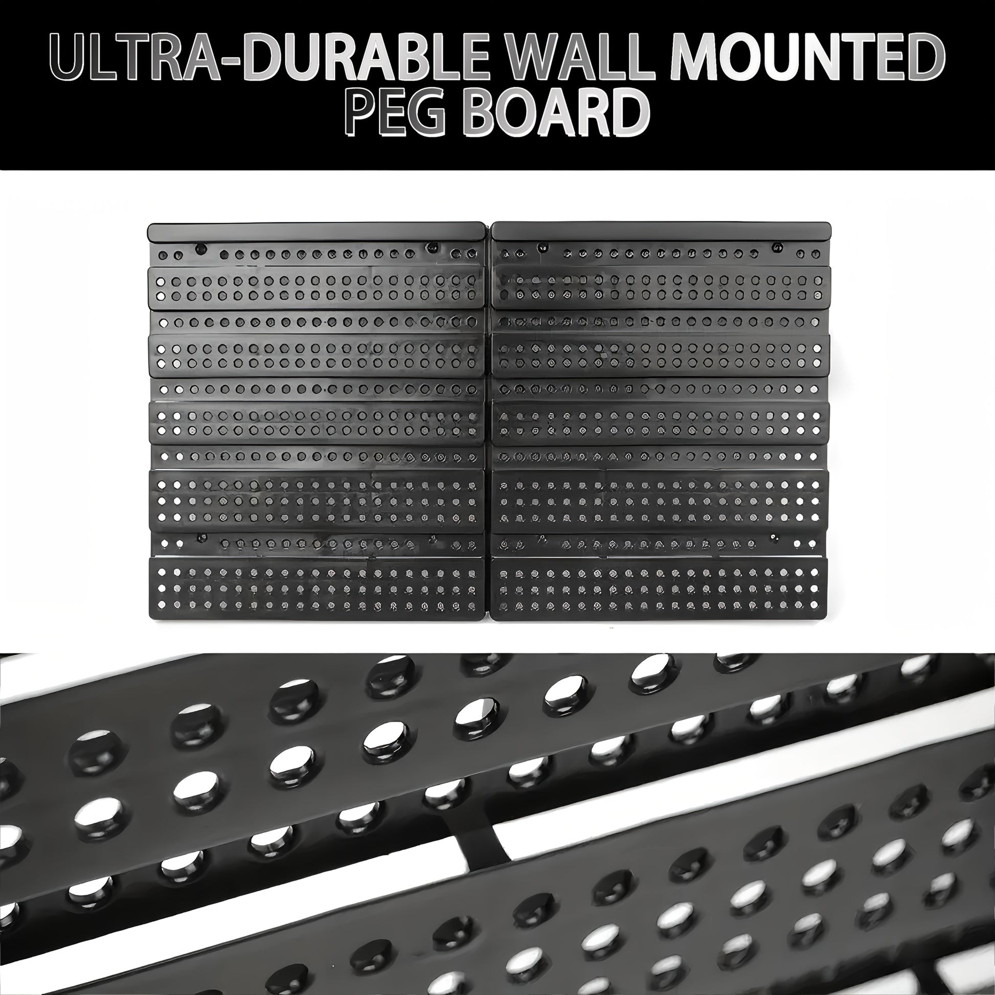 Wall-Mounted Storage Rack System for Tools and Hardware - Parry's Picks