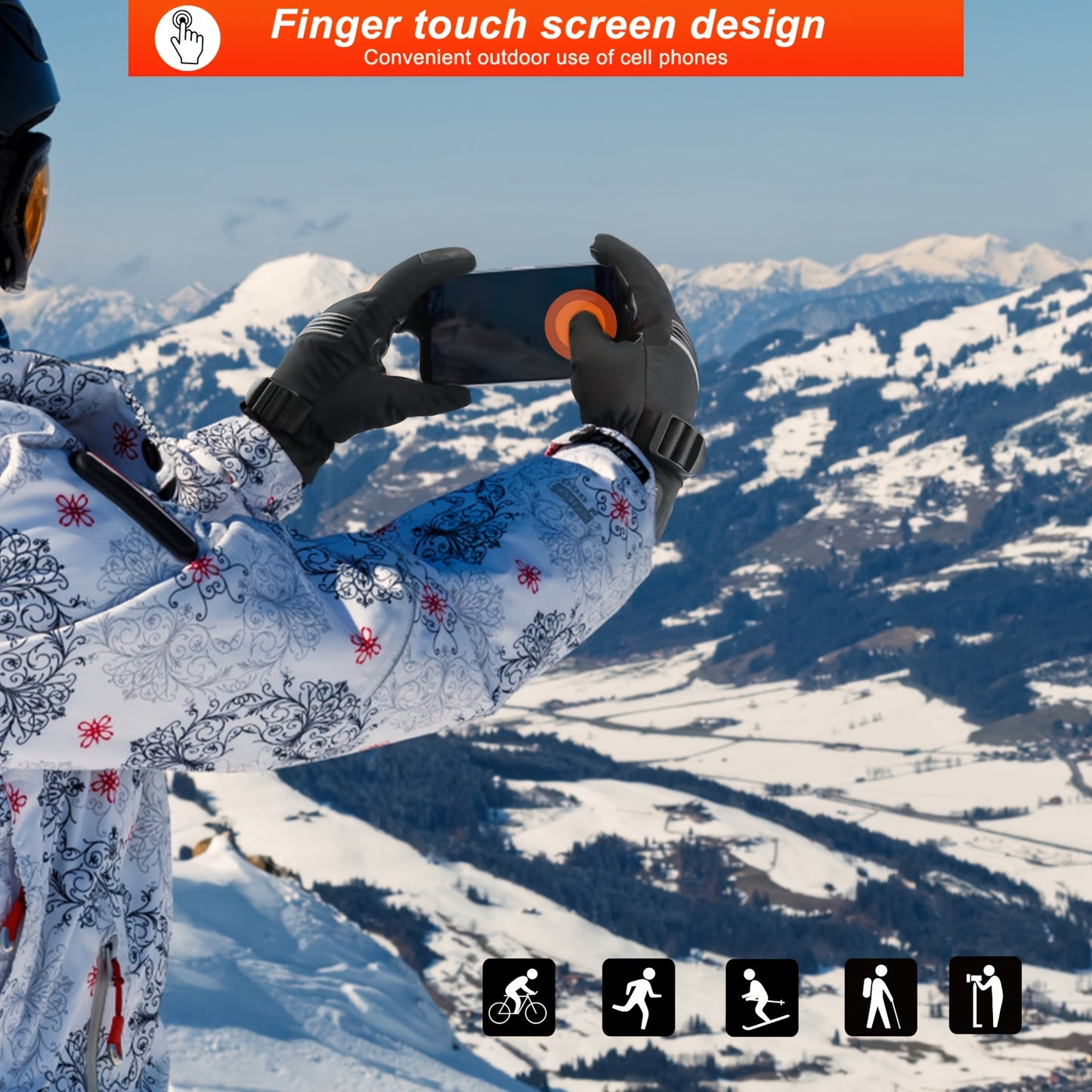 RASFALO Rechargeable Heated Gloves for Winter Outdoor Activities - Parry's Picks