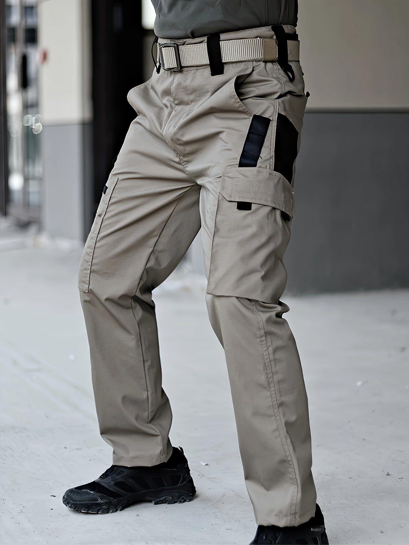 Mens Tactical Cargo Pants With Multi Pocket Zipper System Outdoor - Parry's Picks