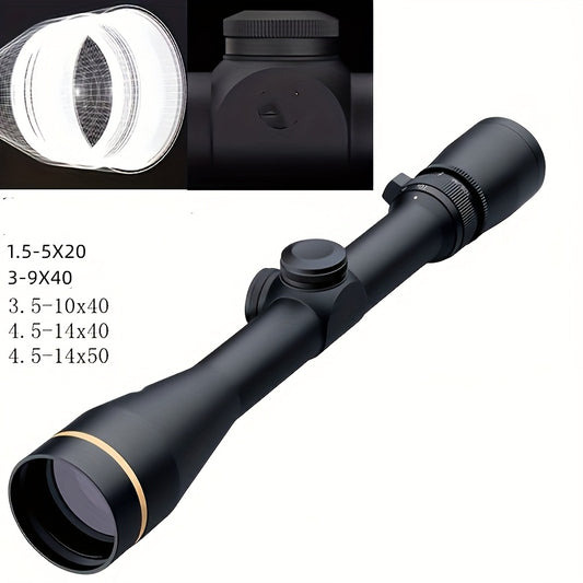 Rifle Scope With Duplex Reticle For Precise Targeting