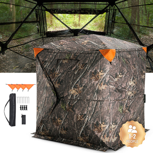 Vevor Hunting Ground Blind See Through Mesh For Two