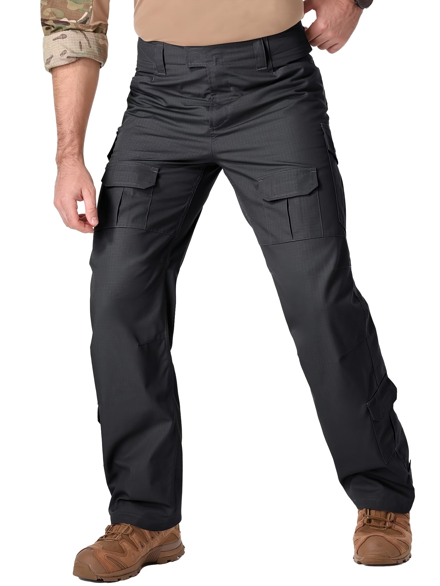 Cotton Blend Tactical Hiking Pants For Men With 10 Pockets - Parry's Picks