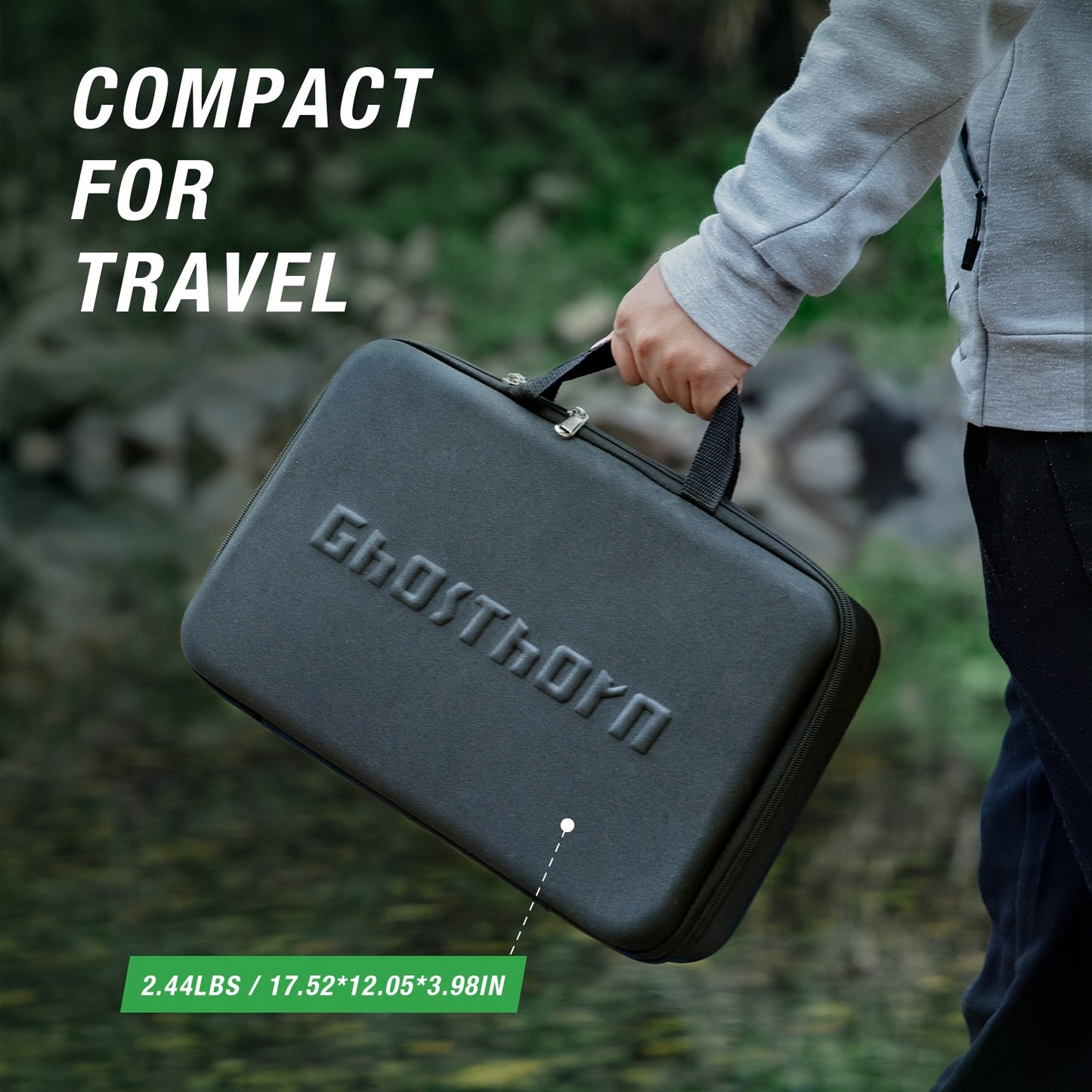 Ghosthorn Graphite Telescoping Fishing Rod And Reel Combo Kit - Parry's Picks