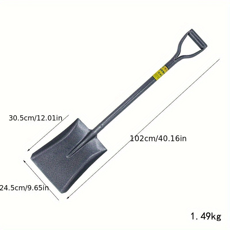 Heavy Duty Stainless Steel Garden Shovel for Outdoor Activities - Parry's Picks