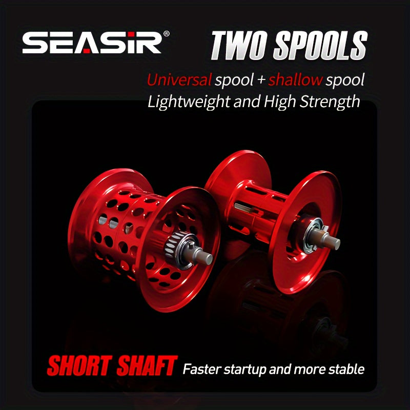 Seasir Ultra Light Carbon Fiber Baitcasting Fishing Reel - Parry's Picks