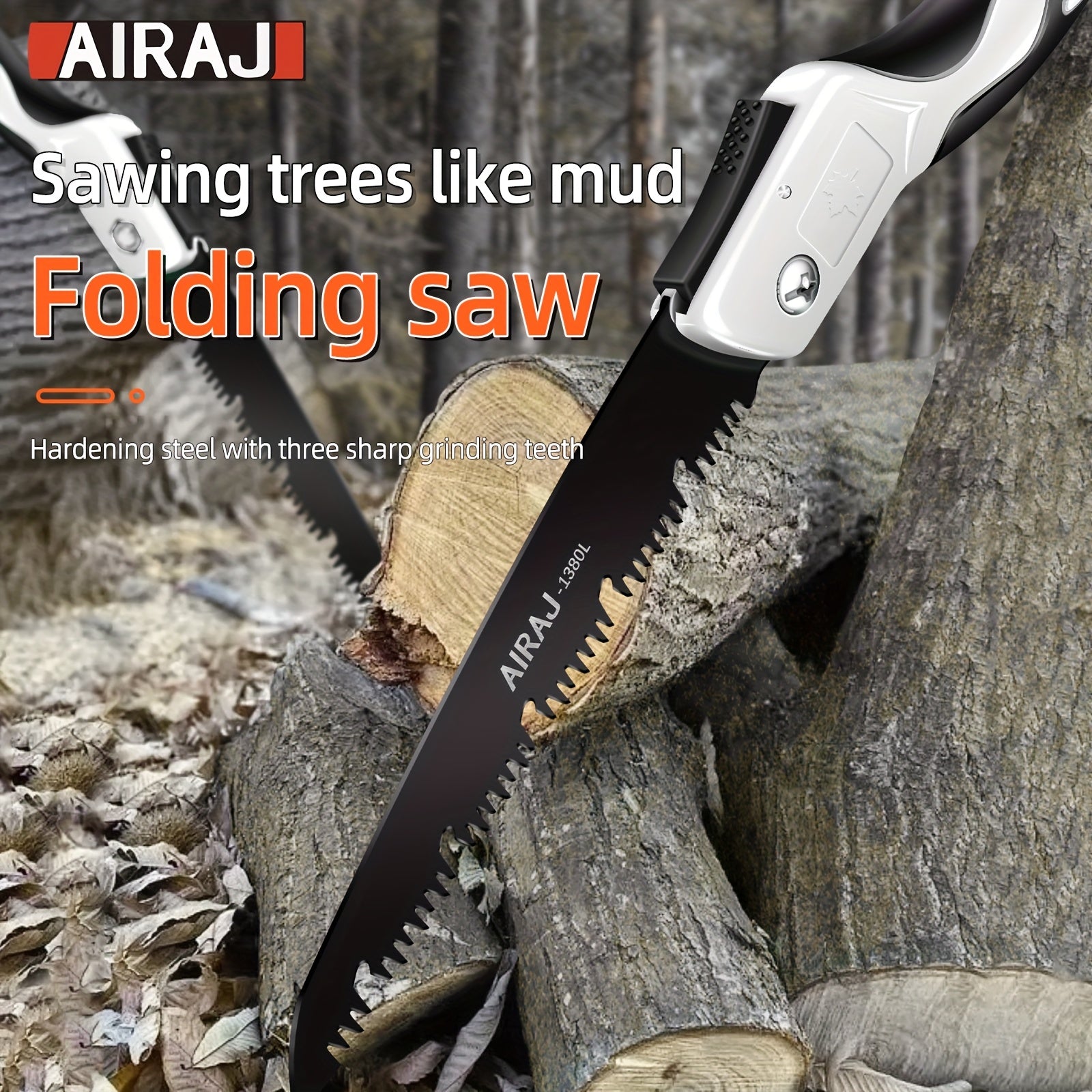 AirJA 3 Piece Portable Folding Saw Set for Outdoor Adventures - Parry's Picks