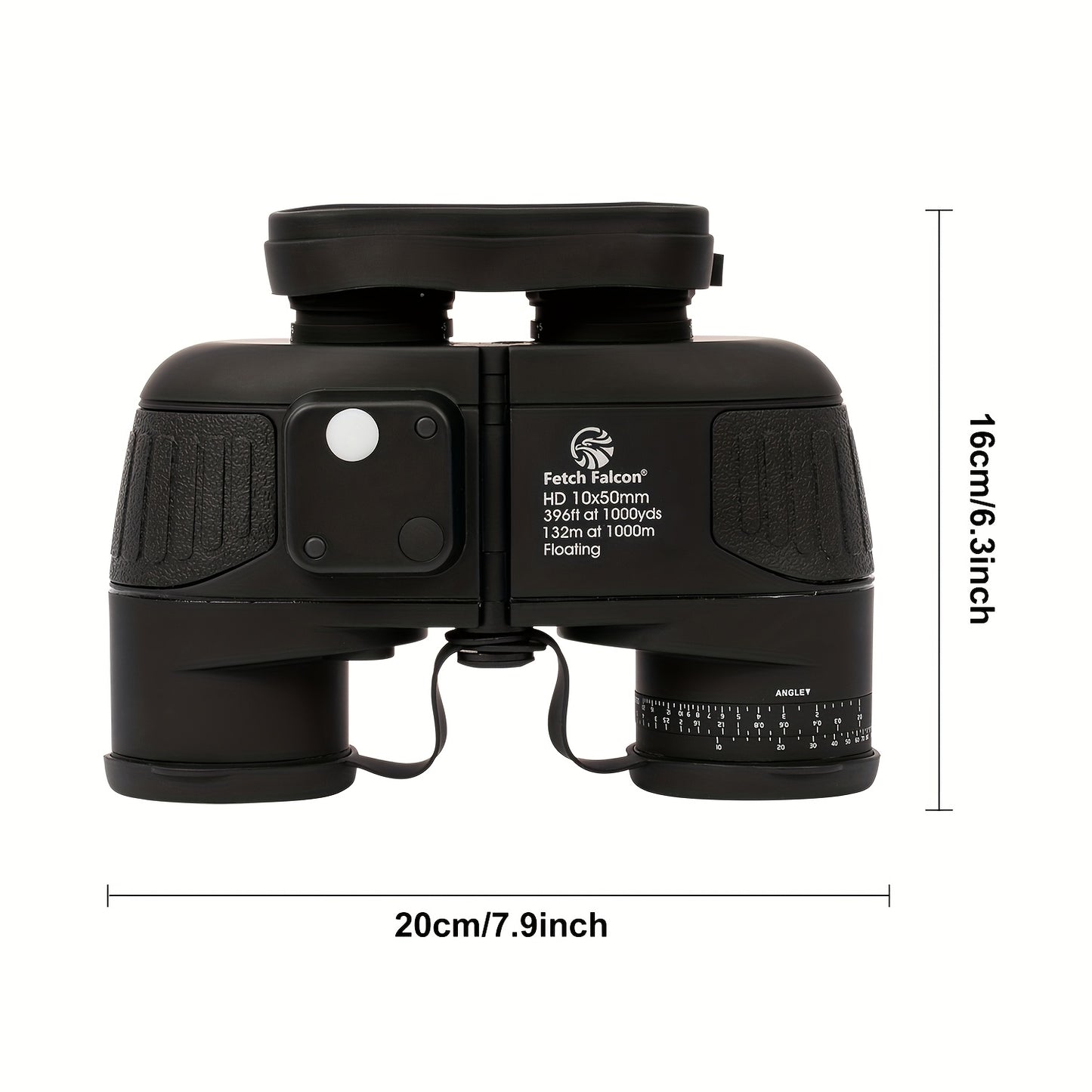 High Definition Binoculars With Reticle And Travel Case