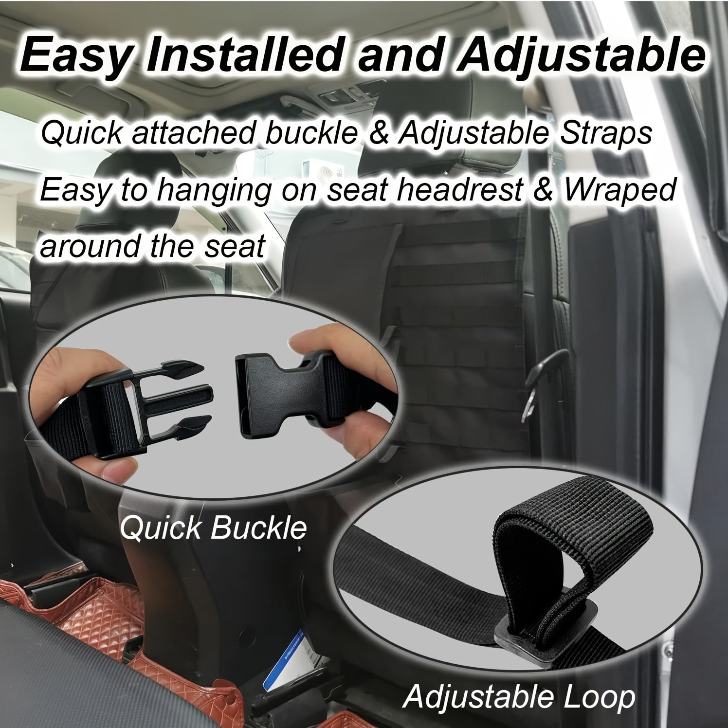 Automotive Gun Racks Vehicle Seat Back Organizer for Hunting - Parry's Picks