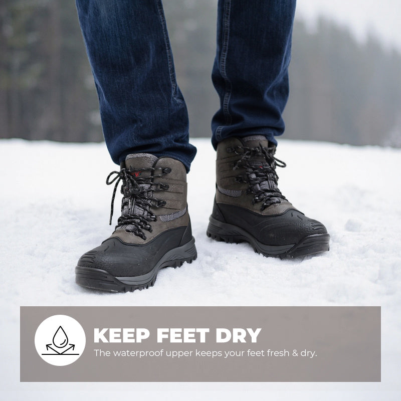 NORTIV8 Insulated Waterproof Winter Boots for Outdoor Adventures - Parry's Picks