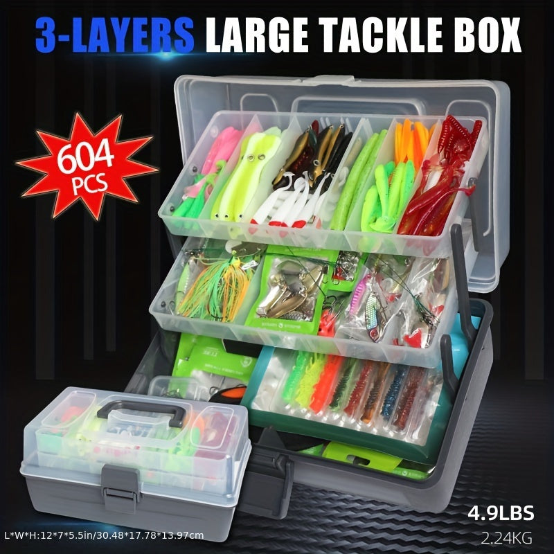 Ultimate Fishing Lure Set With Soft And Hard Baits - Parry's Picks