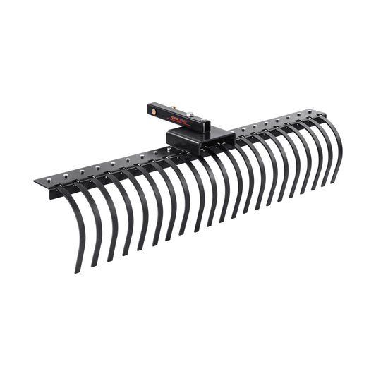 VEVOR Tow Behind Landscape Dethatcher Rake For Leaves