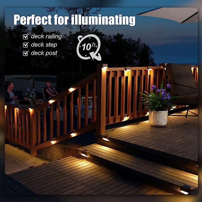 Solar Deck Lights For Garden Decoration And Outdoor Spaces - Parry's Picks