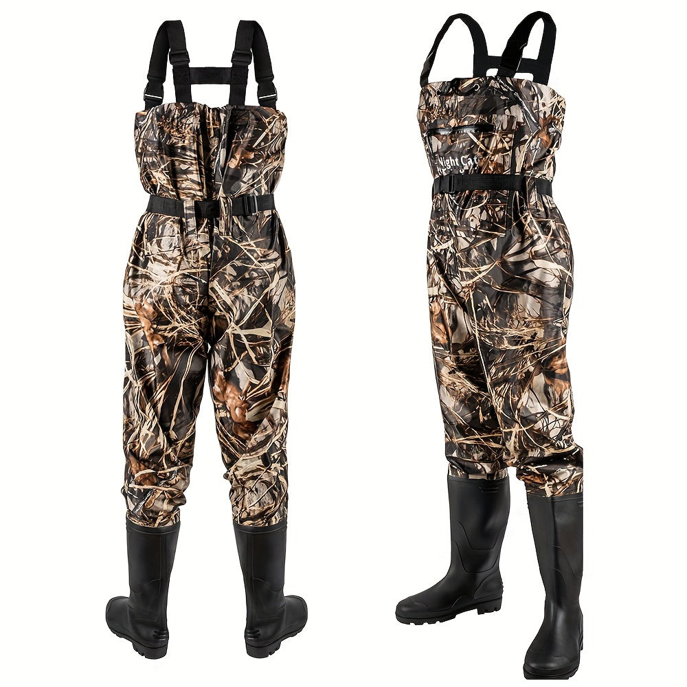 Night Cat Fishing Chest Waders With Breathable Bootstraps