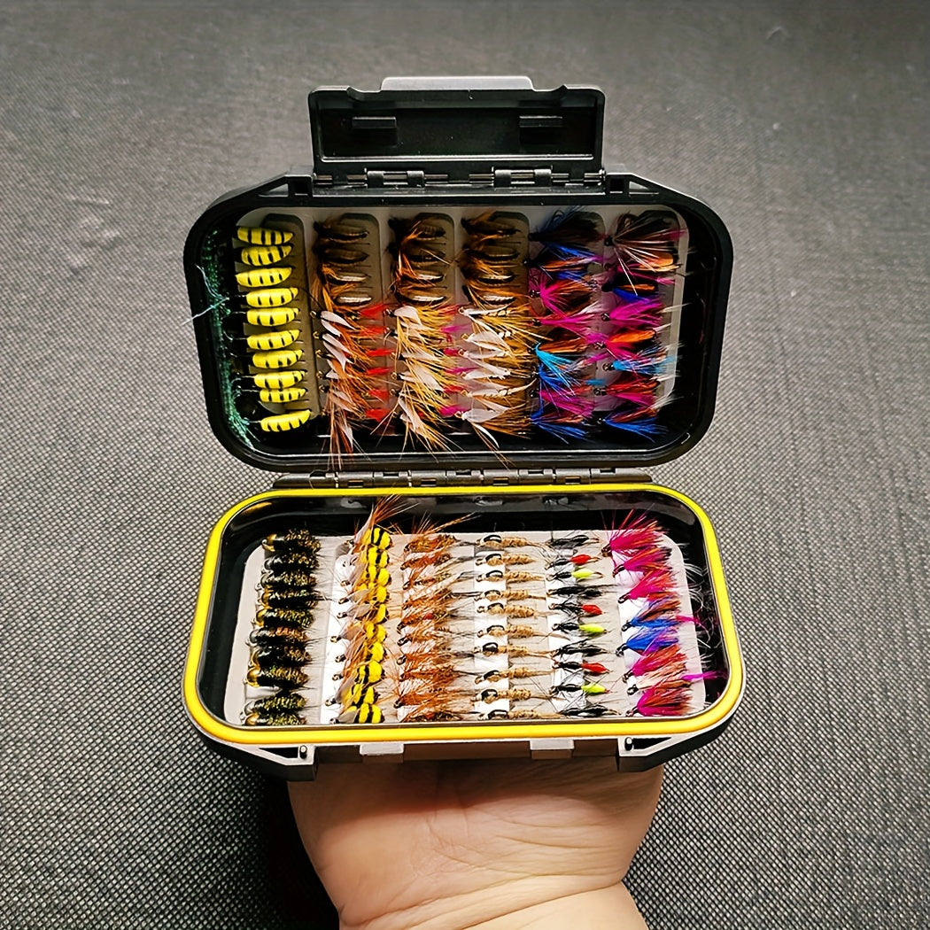 QIEVCRME Fly Fishing Lure Set Nymph Streamer Assortment