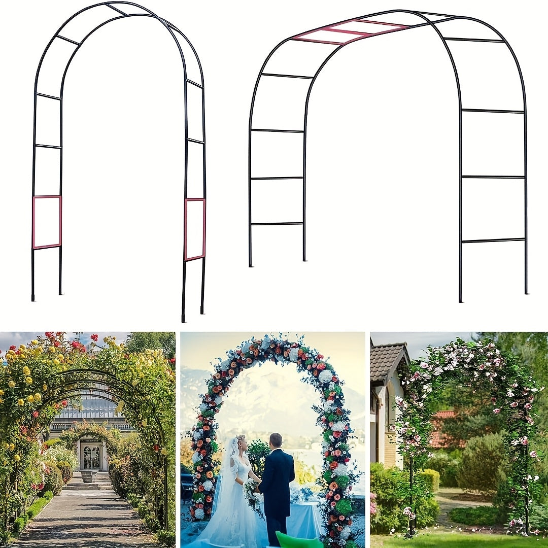 Metal Garden Pavilion Arch for Climbing Plants and Decor - Parry's Picks