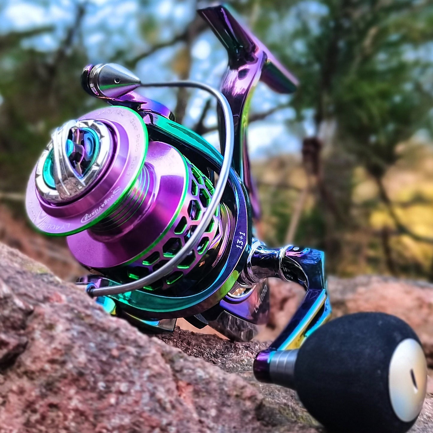 SOUGAYILANG Ultra Light Fishing Rod and Reel Combo Graphite