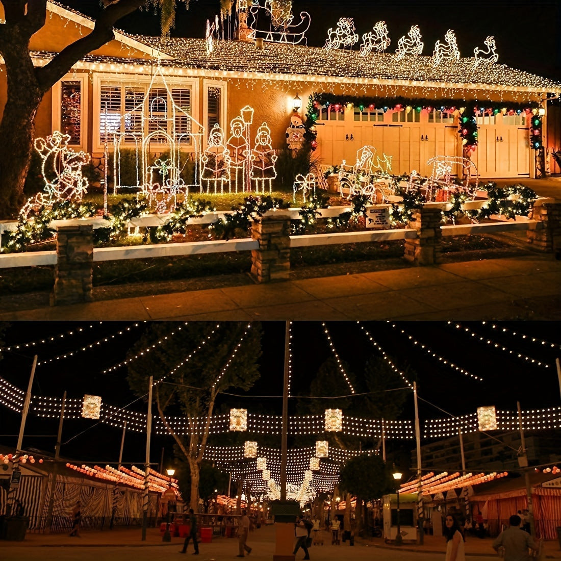 Solar String Lights 400 LED Outdoor Fairy Lights for Decor - Parry's Picks