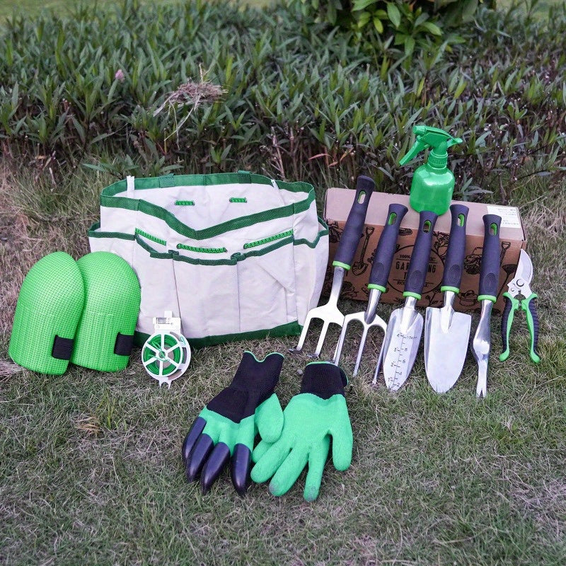 Aluminum Manual Gardening Tool Set with Ergonomic Handles