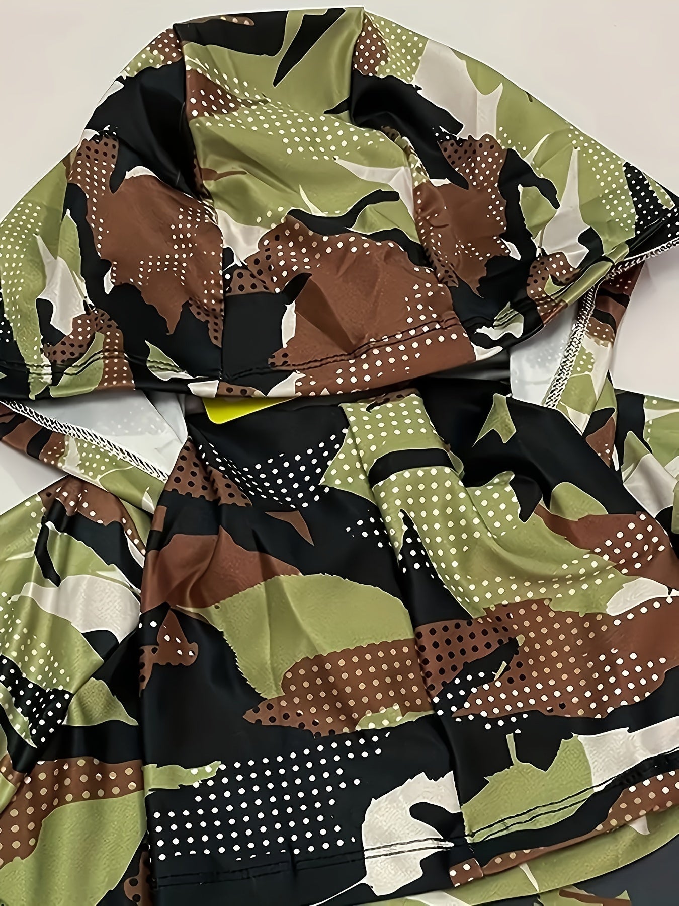 Men's Camouflage Fishing Hoodie Breathable UV Protection