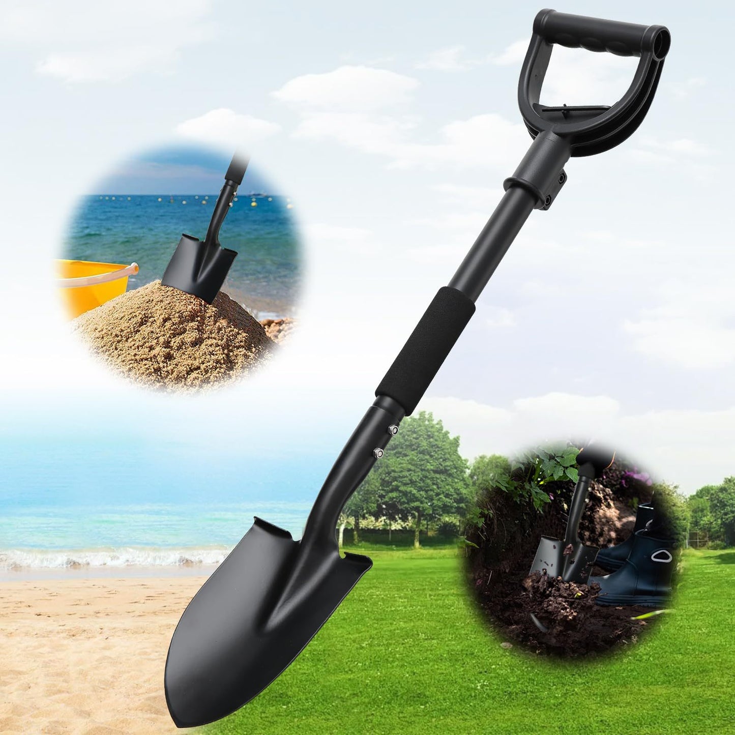 Yeyebest Heavy-Duty Shovel for Digging and Excavation - Parry's Picks