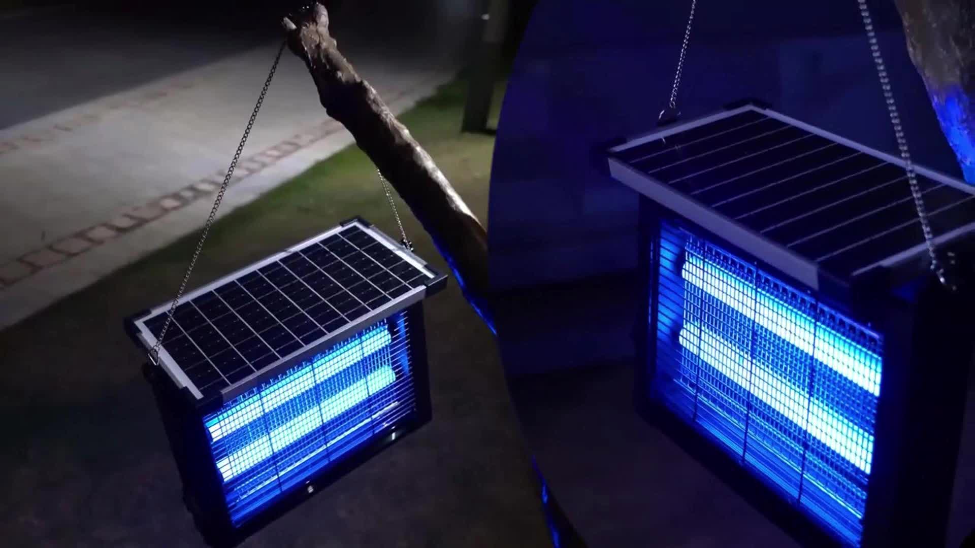 Solar Bug Zapper for Outdoor Camping and Backyard Pest Control - Parry's Picks