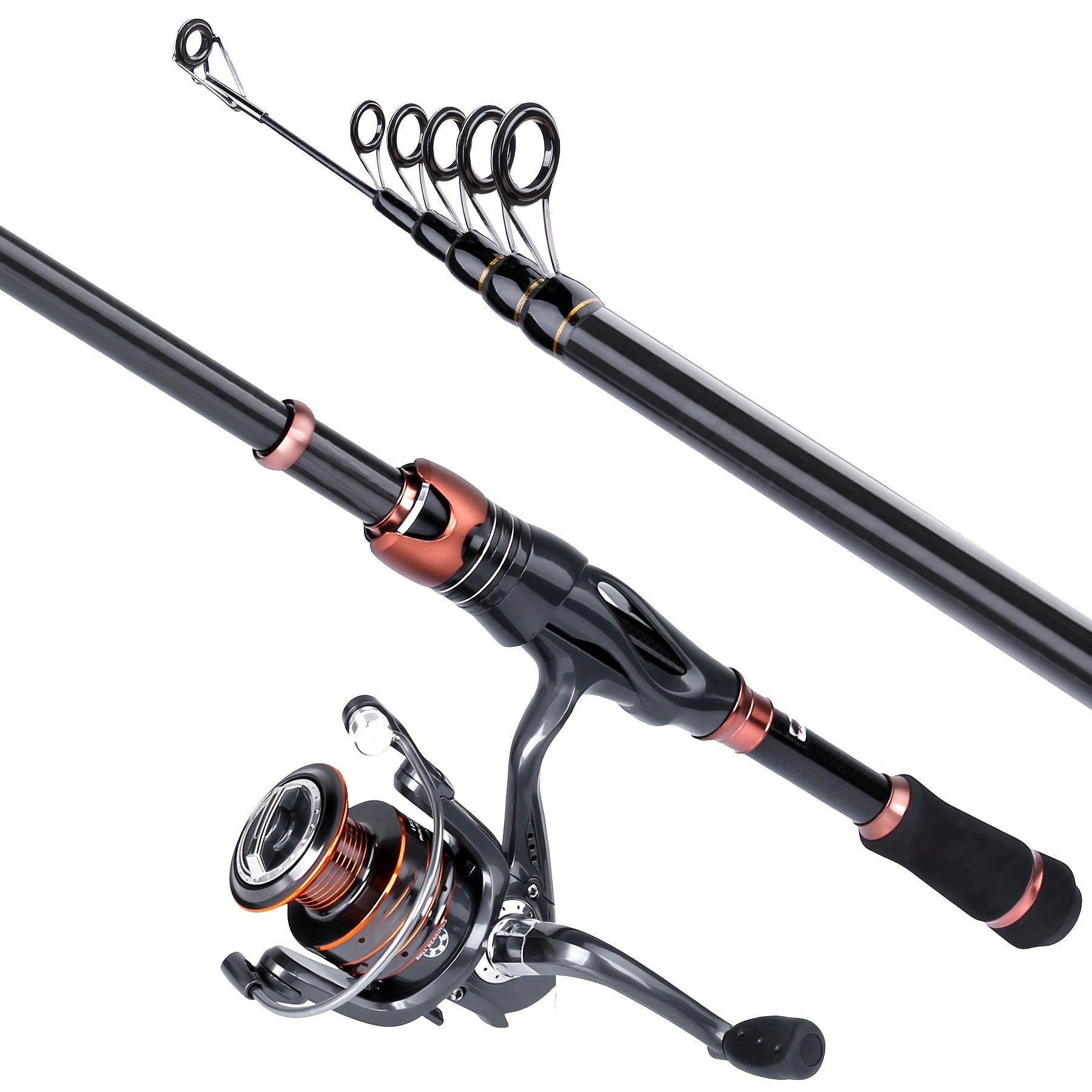 Premium Carbon Matrix Telescopic Fishing Rod and Reel Combo - Parry's Picks