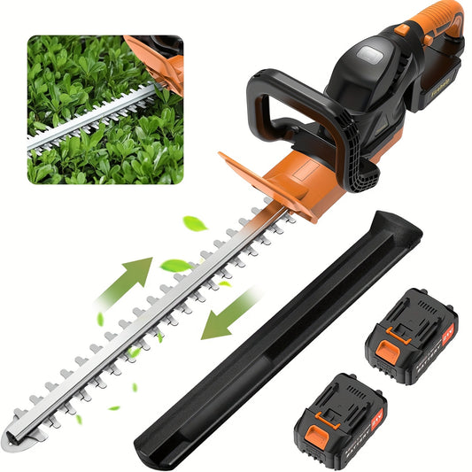 Cordless Hedge Trimmer with Powerful Motor and Long Reach - Parry's Picks