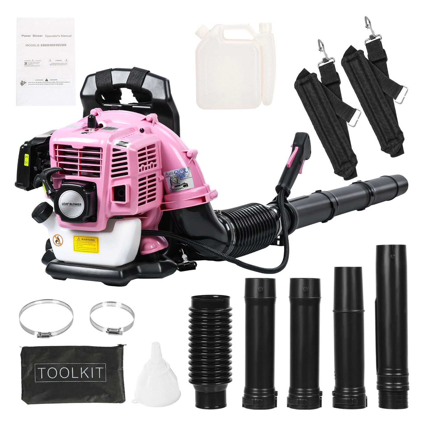 Gas Backpack Leaf Blower For Efficient Yard Cleanup Leaves