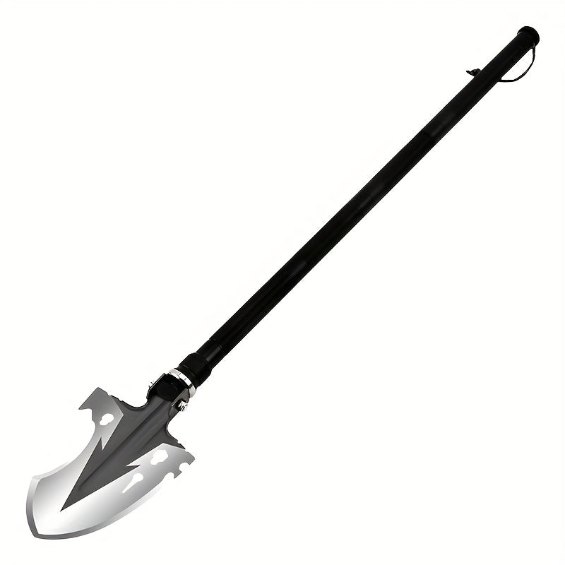 Multi Tool Crescent Shovel With Chop Blade Camp Hook