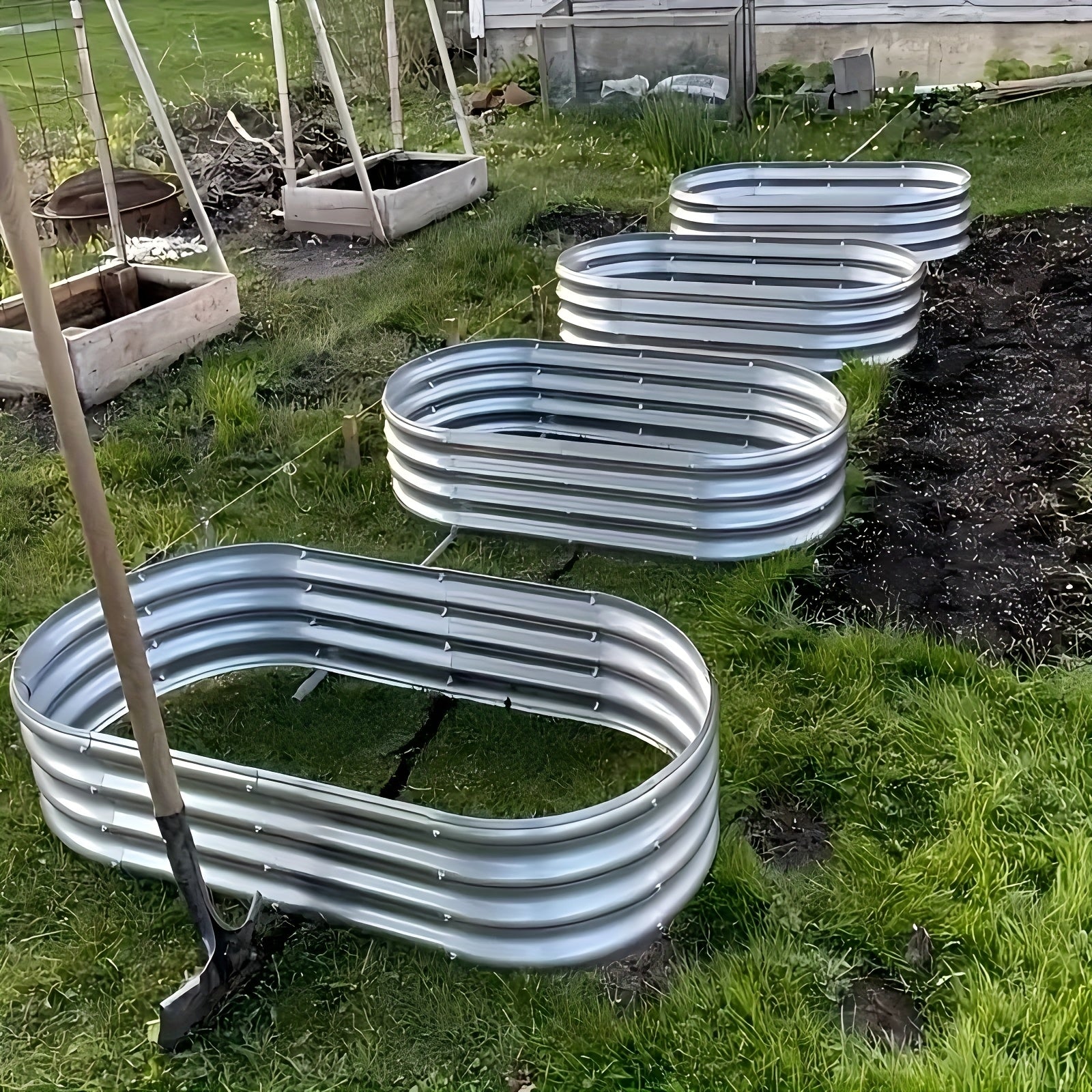 Galvanized Raised Garden Bed Kit for Outdoor Vegetables - Parry's Picks