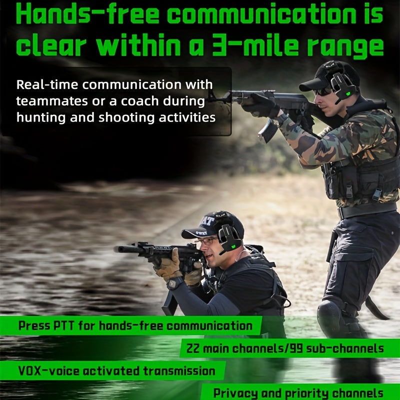 PROHEAR Tactical Earmuff for Outdoor Shooting and Hunting