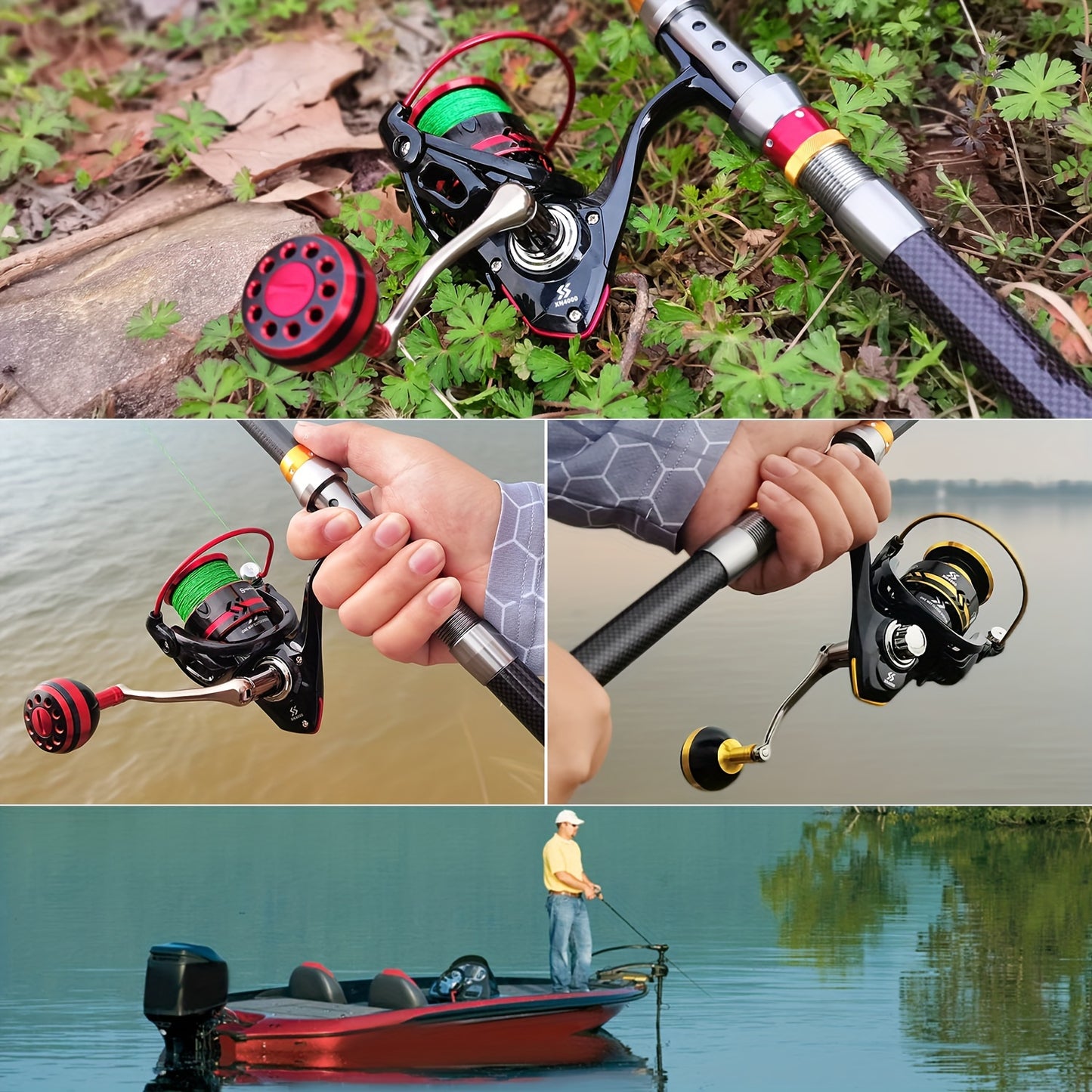 Sougayilang Carbon Fiber Telescopic Fishing Rod And Reel