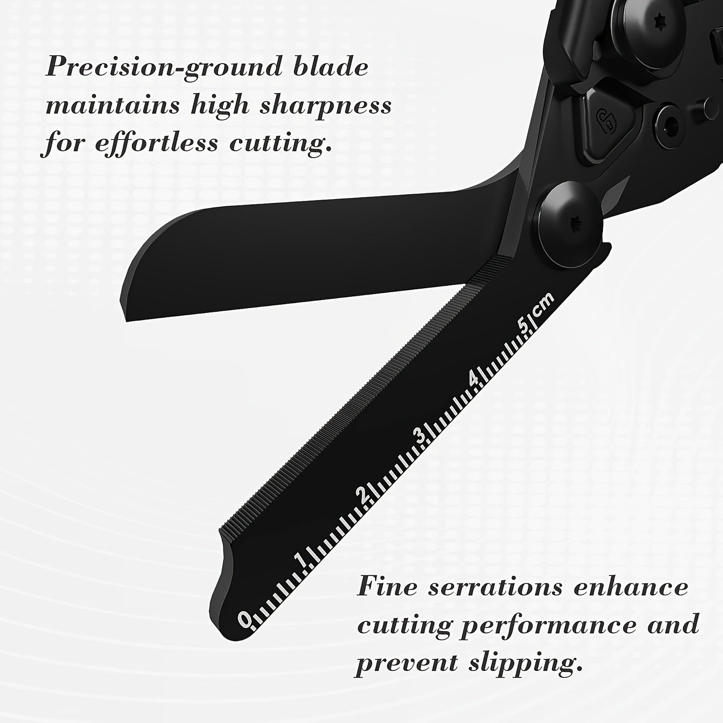 Foldable Tactical Scissors With Sheath And Wrench Outdoor Multi Tool - Parry's Picks