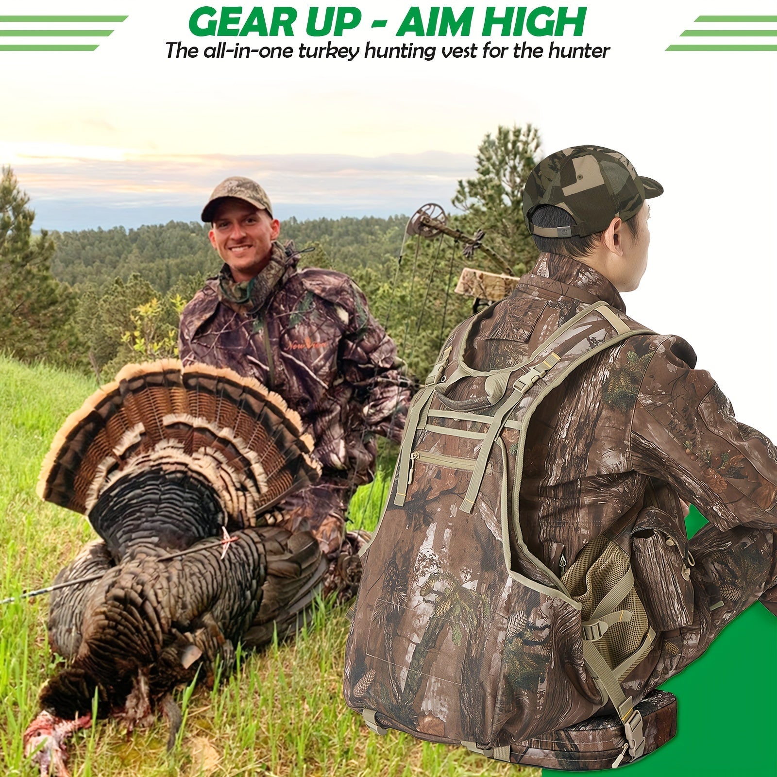 Turkey Hunting Backpack With Cushion For Outdoor Adventures - Parry's Picks