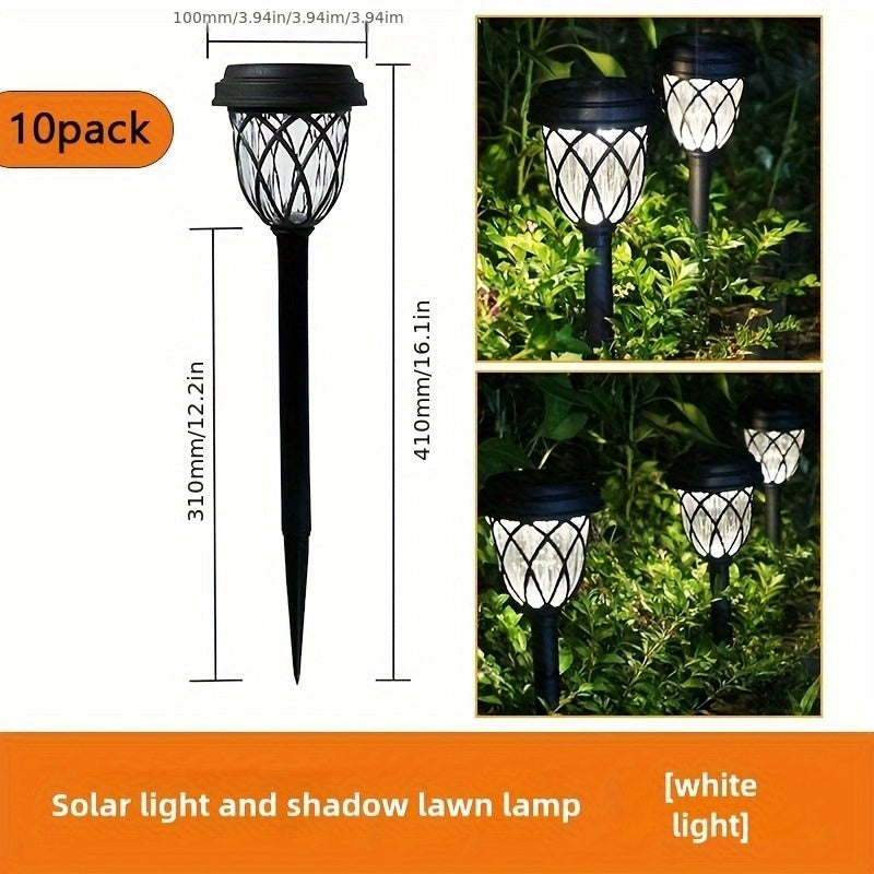 Solar LED Garden Stake Lights for Outdoor Landscape Decor - Parry's Picks
