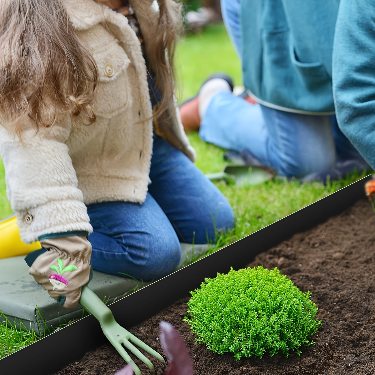 Landscape Edging Kit for Easy Garden and Pathway Installation - Parry's Picks