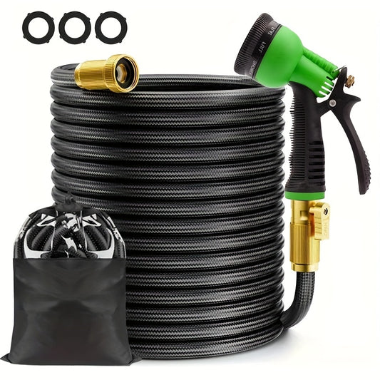 Heavy-Duty Garden Hose with High-Pressure Spray Nozzle - Parry's Picks