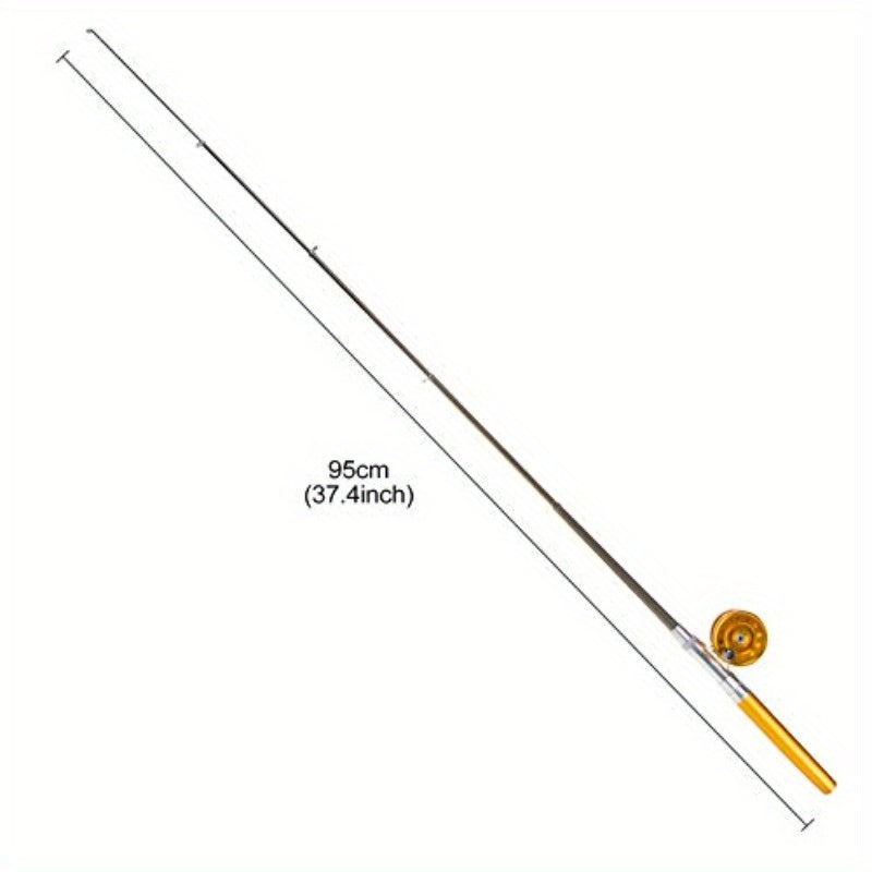 Collapsible Fishing Rod With Fast Action Performance