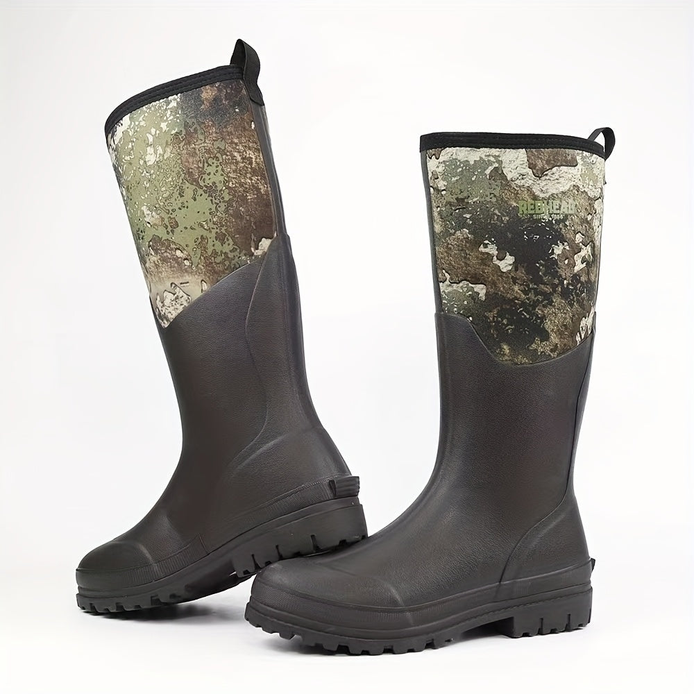 Men's Camo Hunting Boots All-Terrain Outdoor Breathable Anti-Slip - Parry's Picks