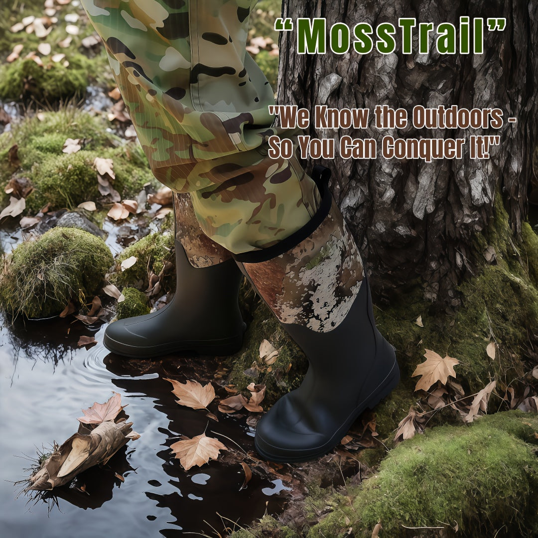 Men's Camo Hunting Boots All-Terrain Outdoor Breathable Anti-Slip - Parry's Picks