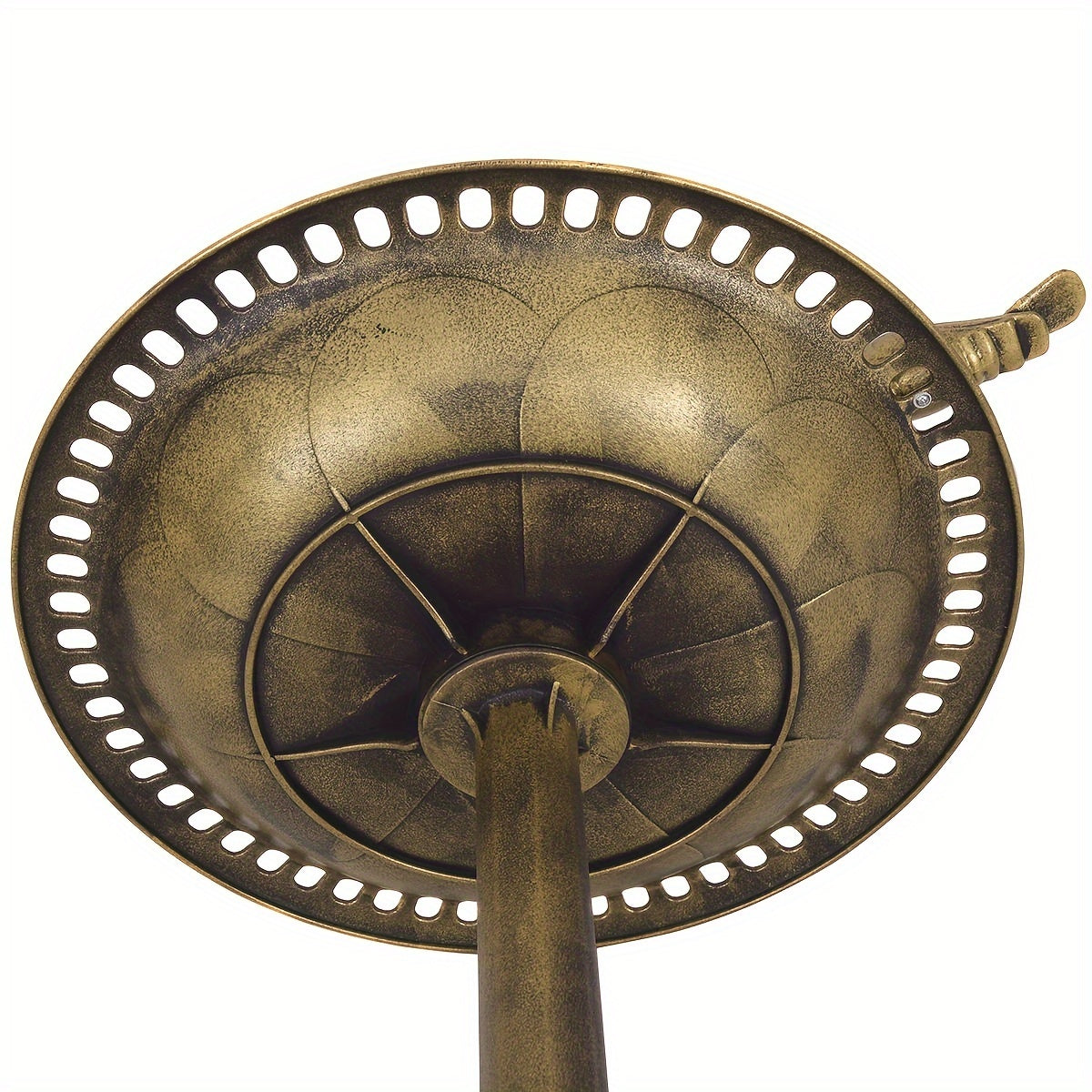 Antique Golden Freestanding Bird Feeder and Bath for Garden - Parry's Picks