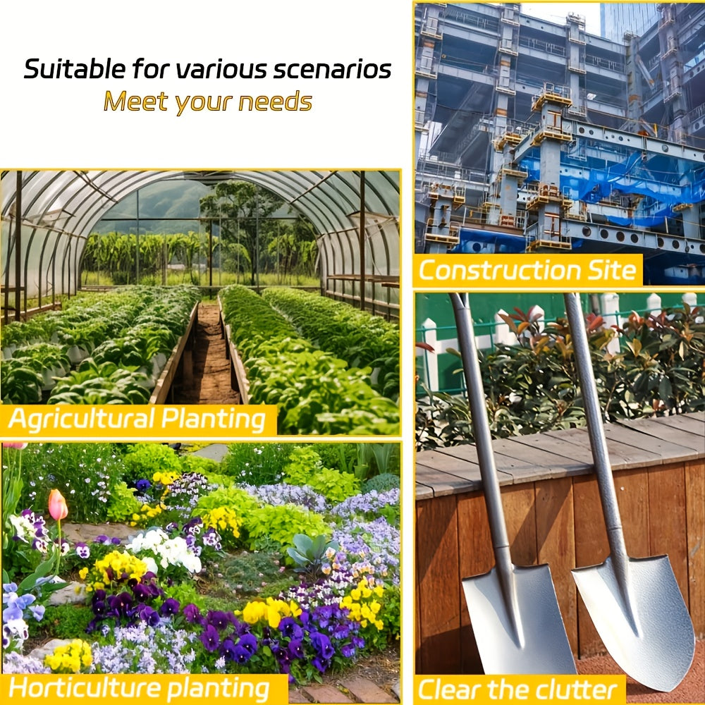 Heavy Duty Stainless Steel Garden Shovel for Outdoor Activities - Parry's Picks