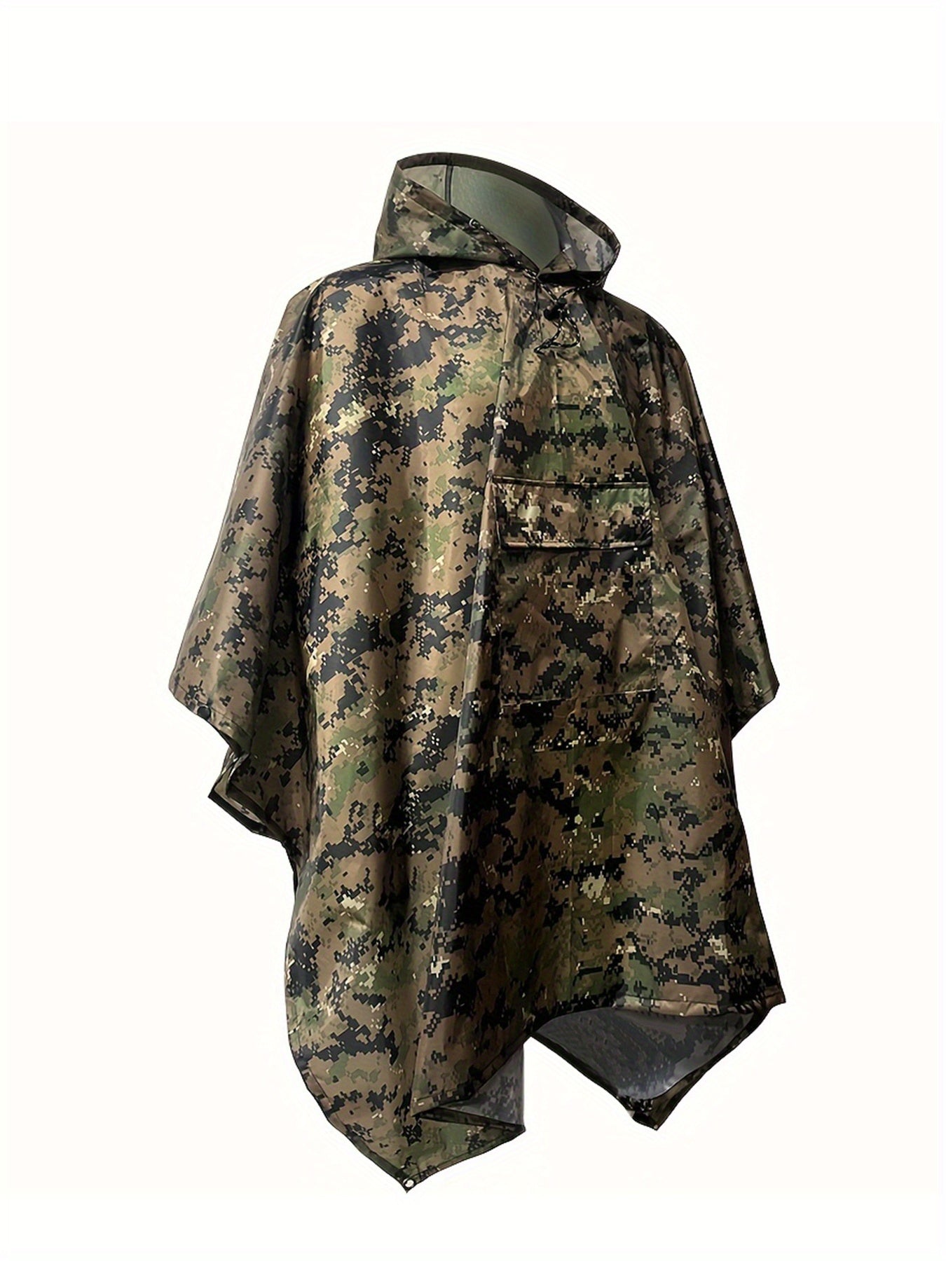 Lightweight Reusable Hooded Rain Poncho for Adults Men Women - Parry's Picks