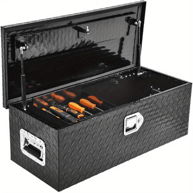 Heavy-Duty Aluminum Truck Tool Box with Security Lock - Parry's Picks