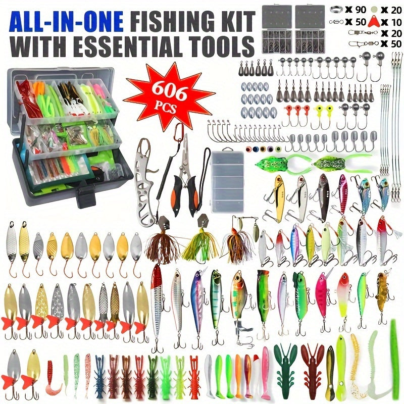 Ultimate Fishing Lure Set With Soft And Hard Baits - Parry's Picks